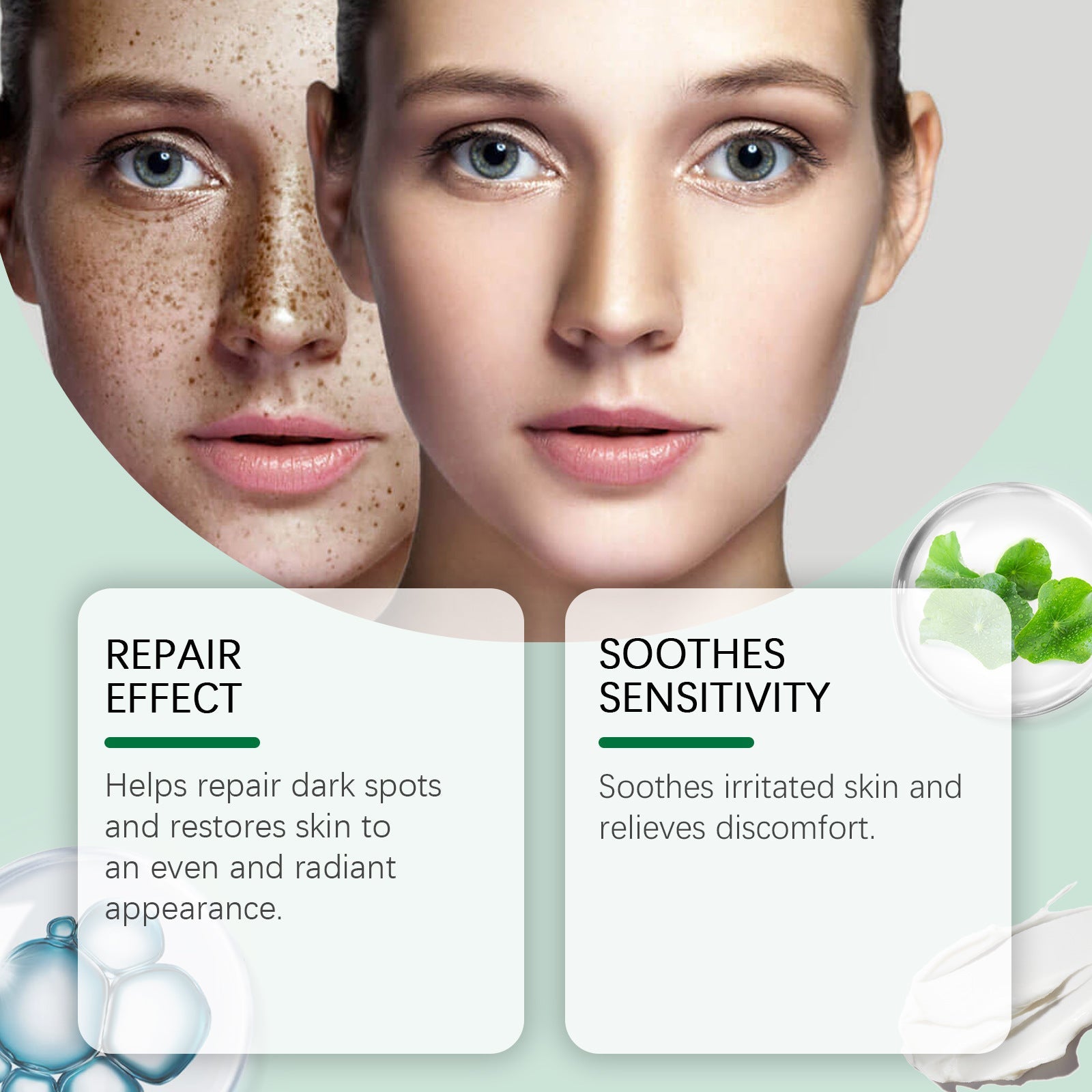 Brightening Skin Cream with Ceramides and Natural Extracts 50g - skin cream brightening