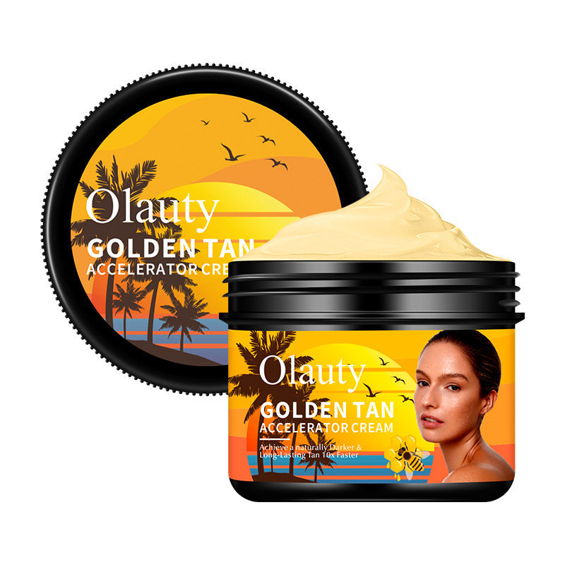 Bronze Beach Swimming Sun Tanning Cream for Ladies 40g - sun tanning cream bronze beach swimming