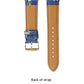 Bronzing Lizard Pattern Leather Watch Strap - Bronzing Lizard Pattern Leather Watch Strap for Apple Watch