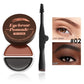 Brow Cream Makeup Set with Light and Dark Brown Shades for Eyebrow Styling - Teleplus brow cream makeup setting