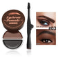 Brow Cream Makeup Set with Light and Dark Brown Shades for Eyebrow Styling - Teleplus brow cream makeup setting