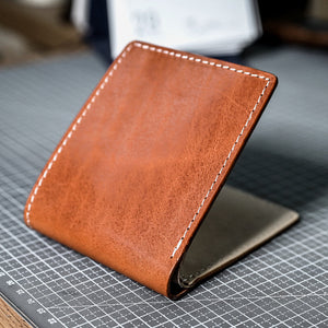 Brown Cow Leather Short Wallet for Men in the United States CHF - That Fits Style and Snacks united states chf short