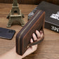 Brown Leather Wallet for Business and Daily Use in the United States - Retro For Men Who Can’t Find Their Stuff united