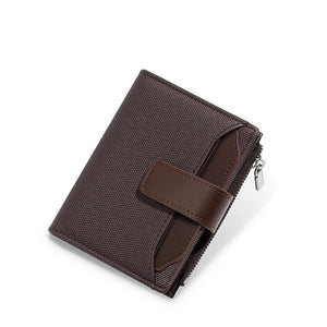 Brown Polyester Wallet with Stone Pattern for Daily Use and Storage - Teleplus