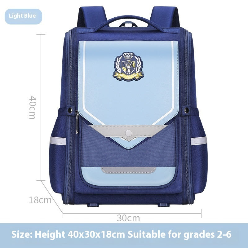 Burden-reducing Spine Protection Children Backpack - Backpack That Cares for Kids’ Spines with Oxford Cloth