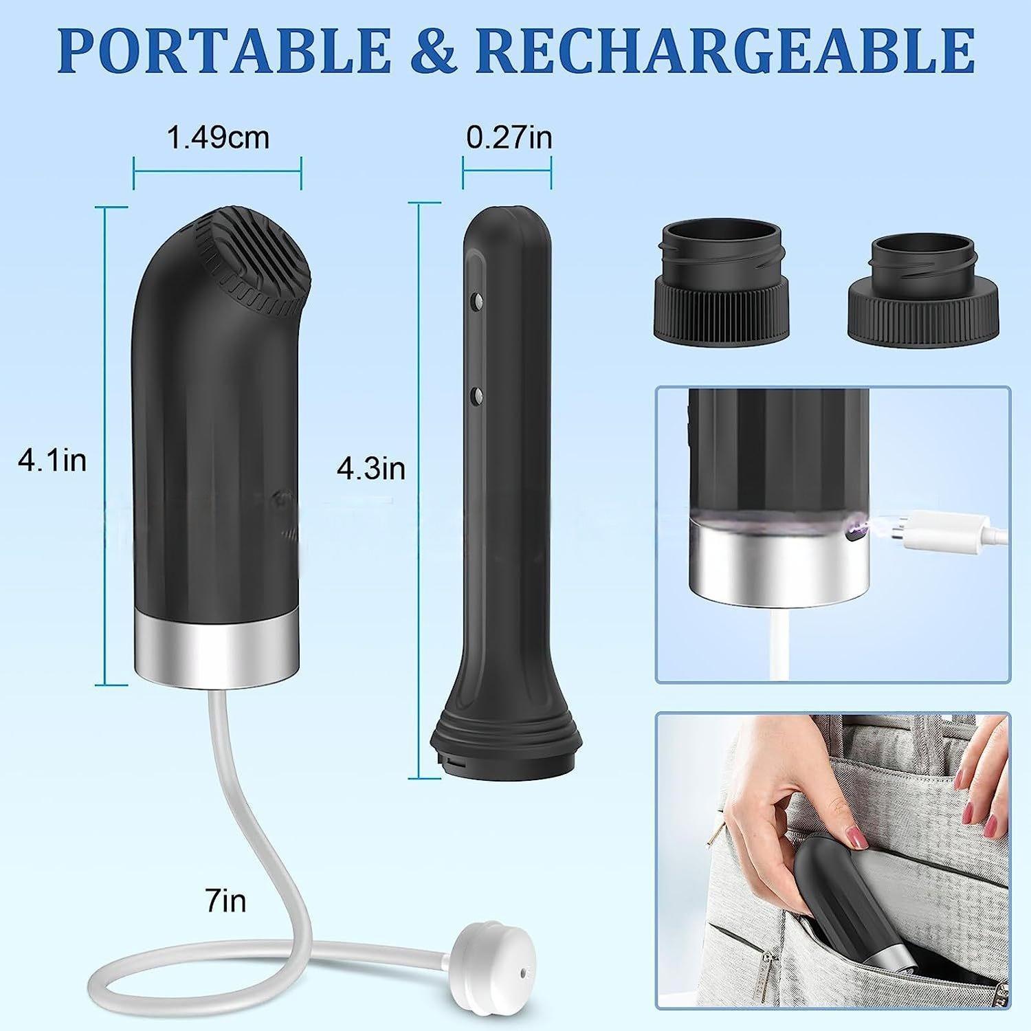 Portable Butt Wash with Double-Headed Flusher for Private Hygiene and Vagina Health - Care Delight butt wash portable