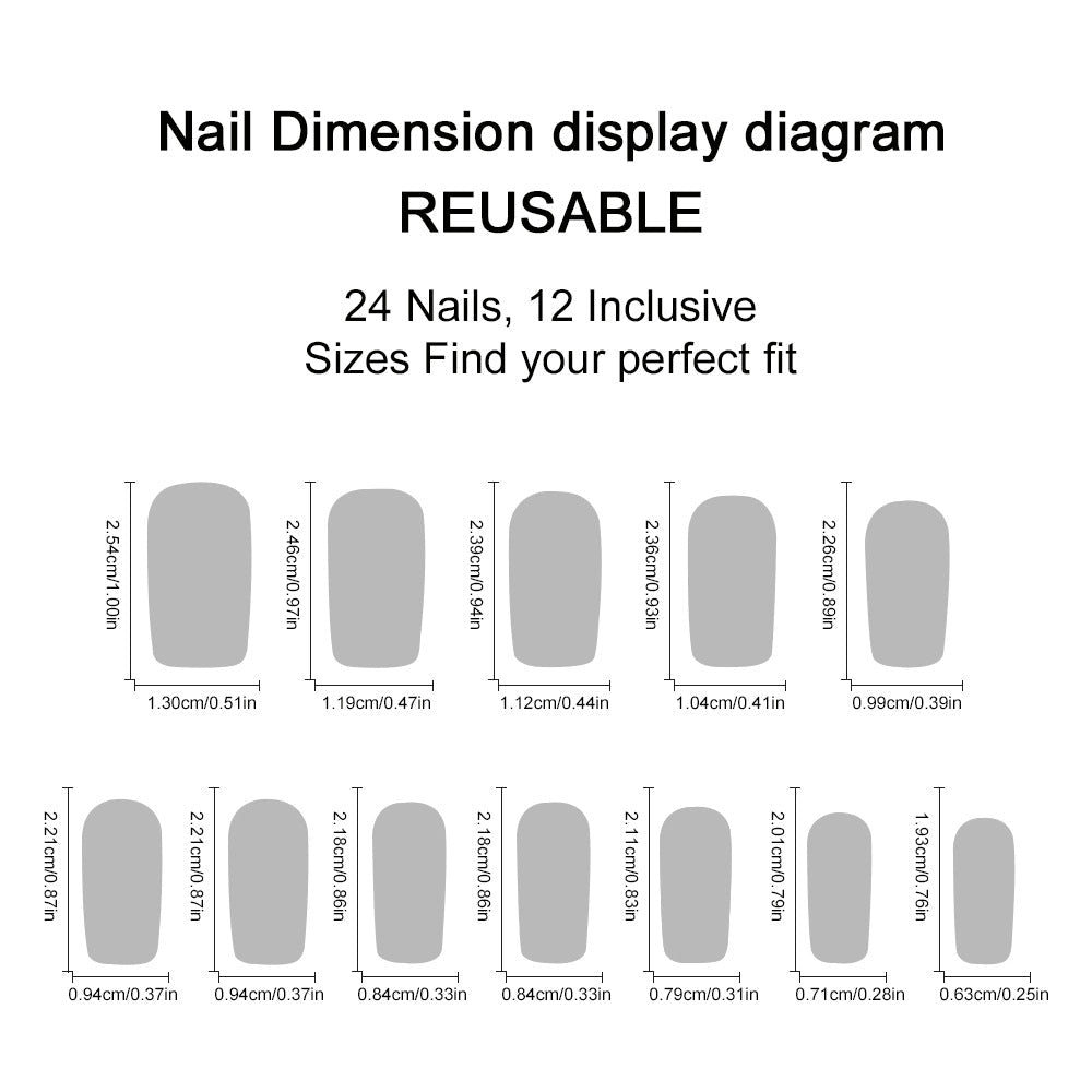 Butterfly Diamond White French Wear Nail Sticker Set for Finished Nails - wear nail finished butterfly diamond white