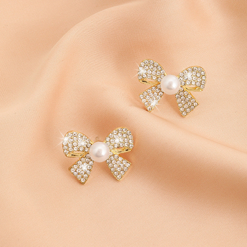 Butterfly Full Diamond Elegant Earrings Niche Design Advanced - Sparkle Like a Butterfly with Fancy Earring Bling