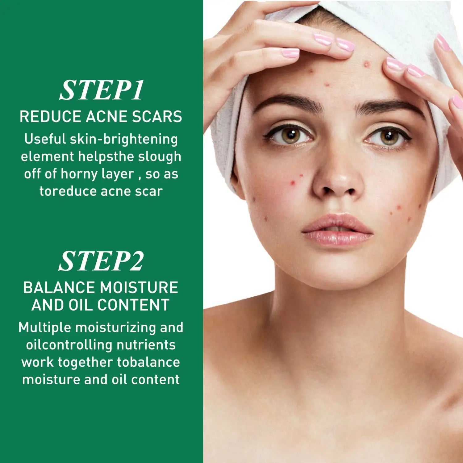 Tea Tree Oil Facial Nursing Solution for Skin Cleaning 17ml