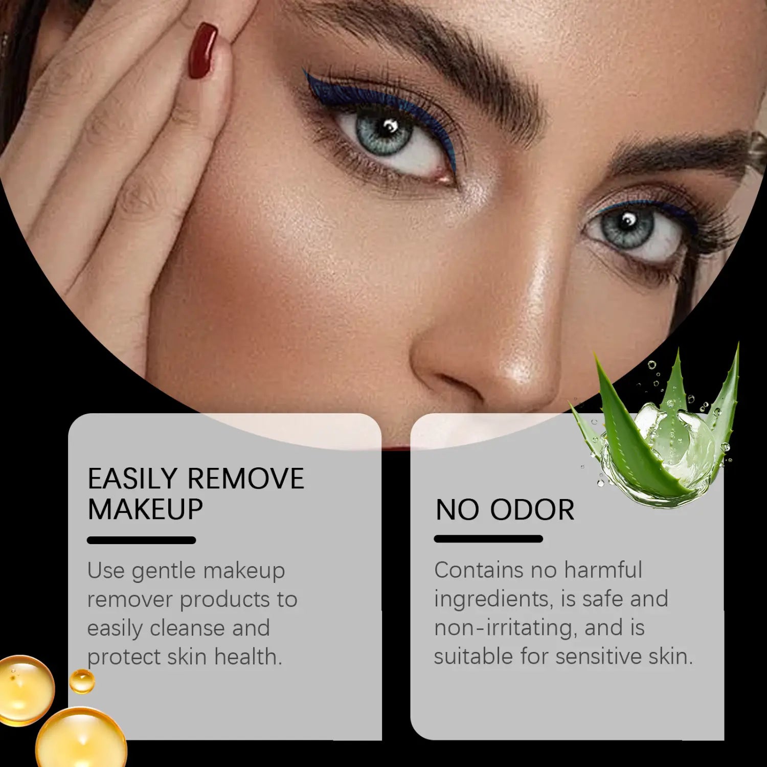 Neon Liquid Eyeliner with Silky Finish in Vibrant Party Colors