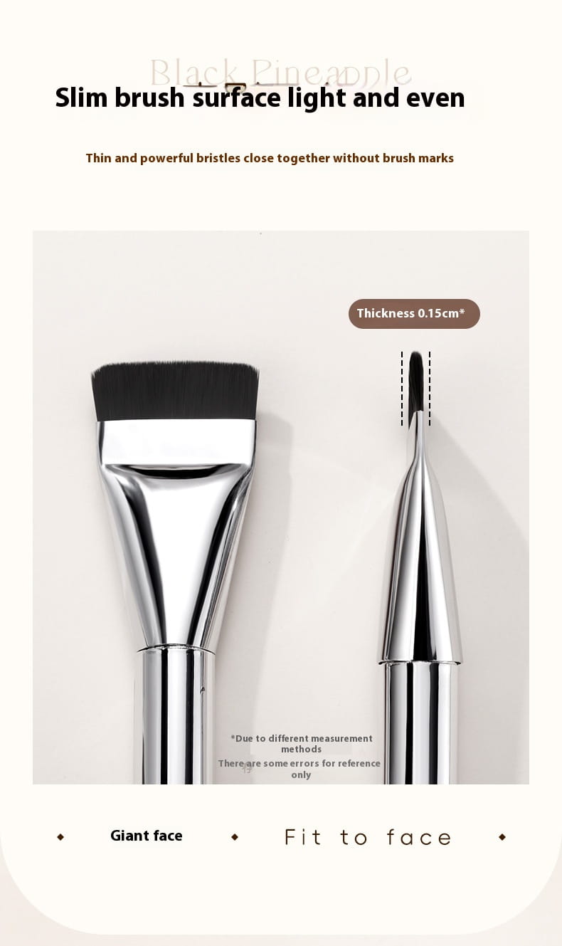 Black Pineapple CP Brush Set Powder with Soft Double Sided Puff