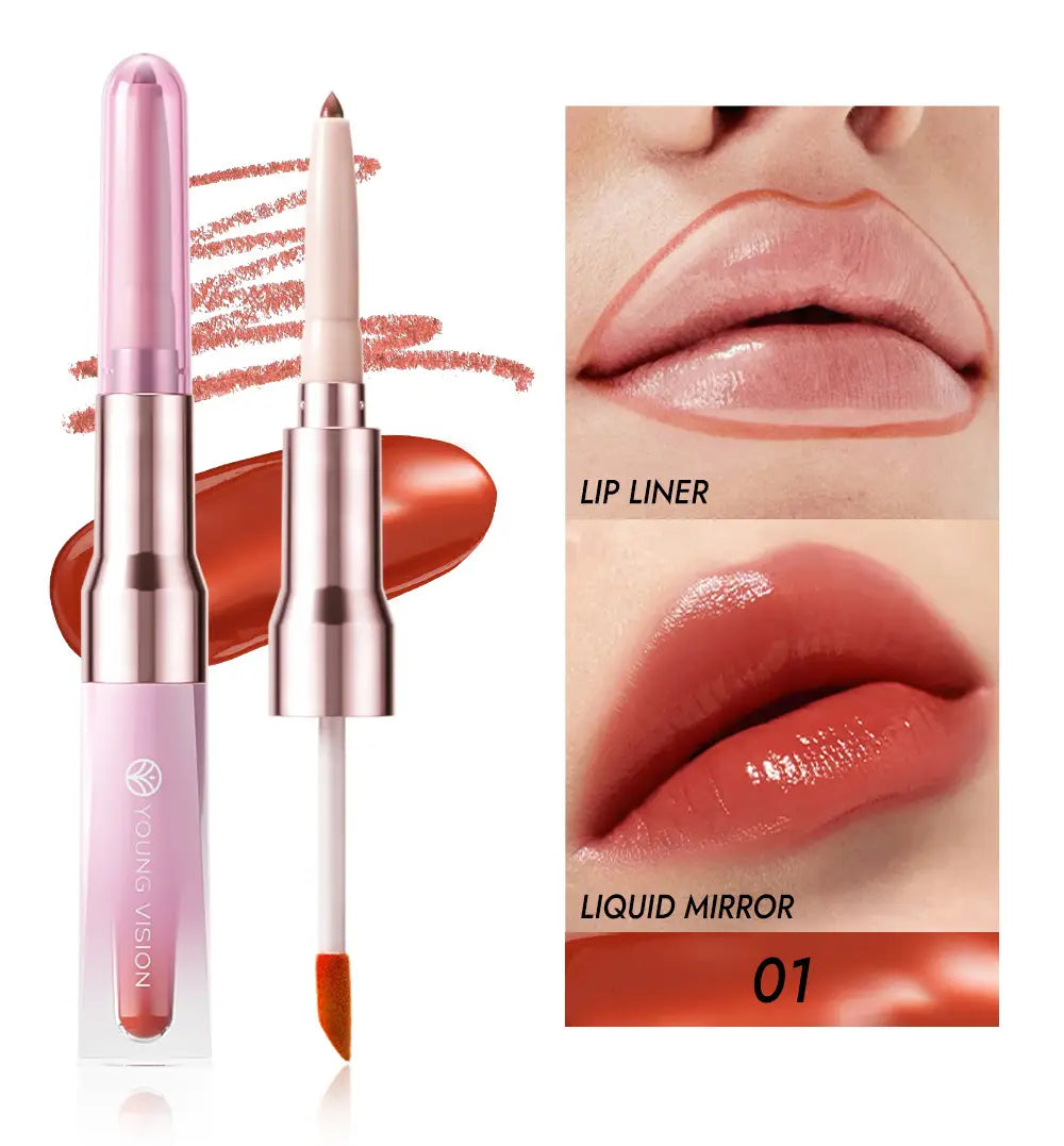 Natural Matte Matte de lungă durată de ruj Hydrating Machiaj vegan 5ml