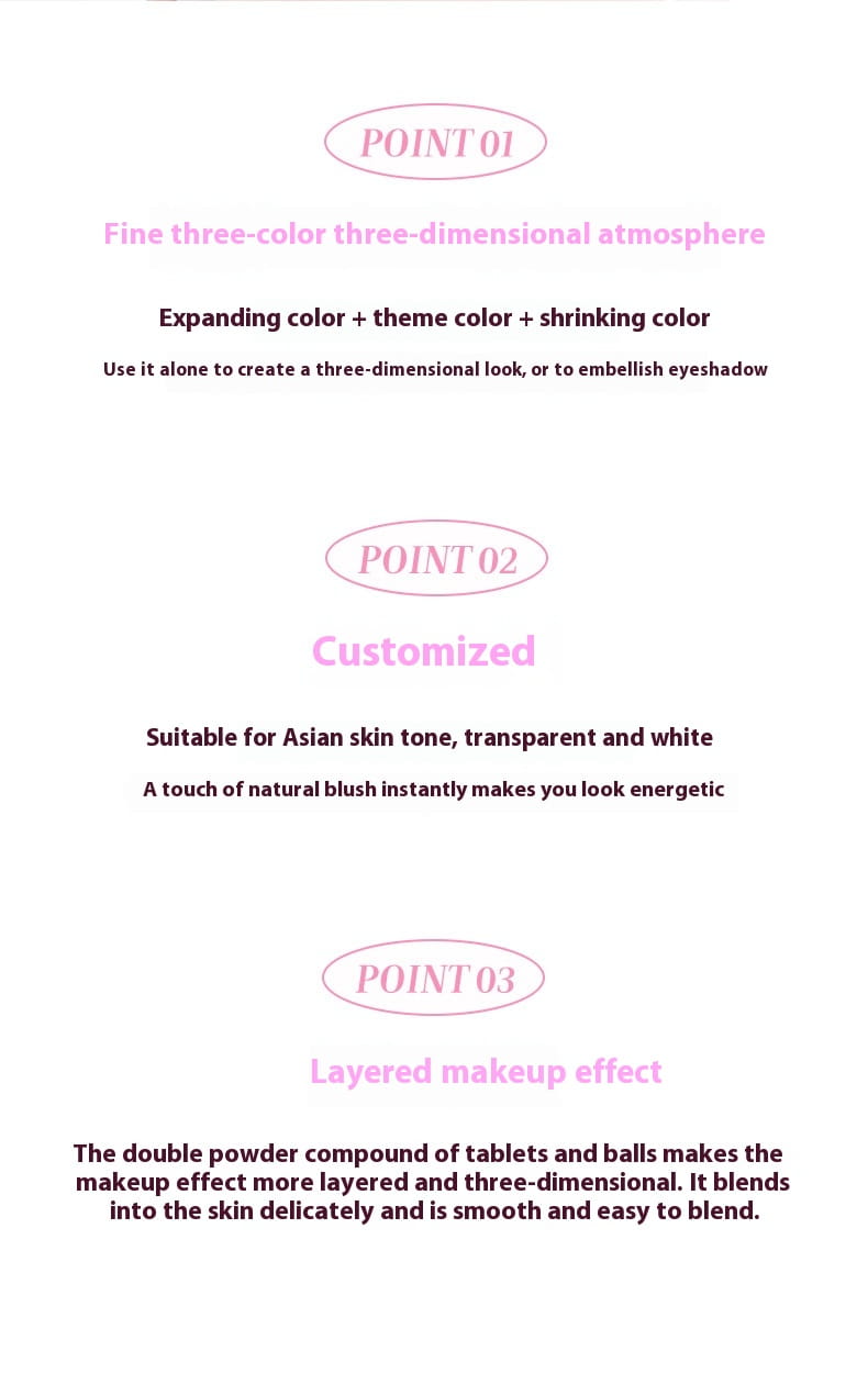 Long Lasting Blush Palette for All Skin Types Natural Matte Rouge Makeup