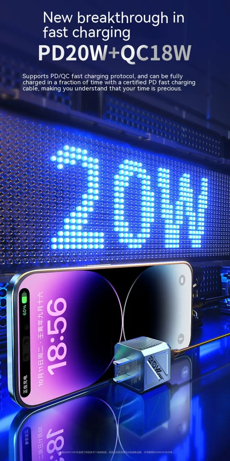 Black USB Type-C Charger for United States CHF Compatible