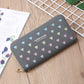 Wallet Long Letter Card Holder Hollow Heart Glittering Powder - Glittering Heart Wallets for the Stylishly Confused