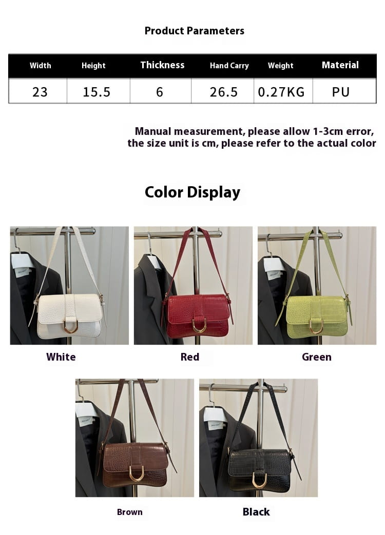 Varine en cuir PU dur avec bandoulière unique en plusieurs couleurs