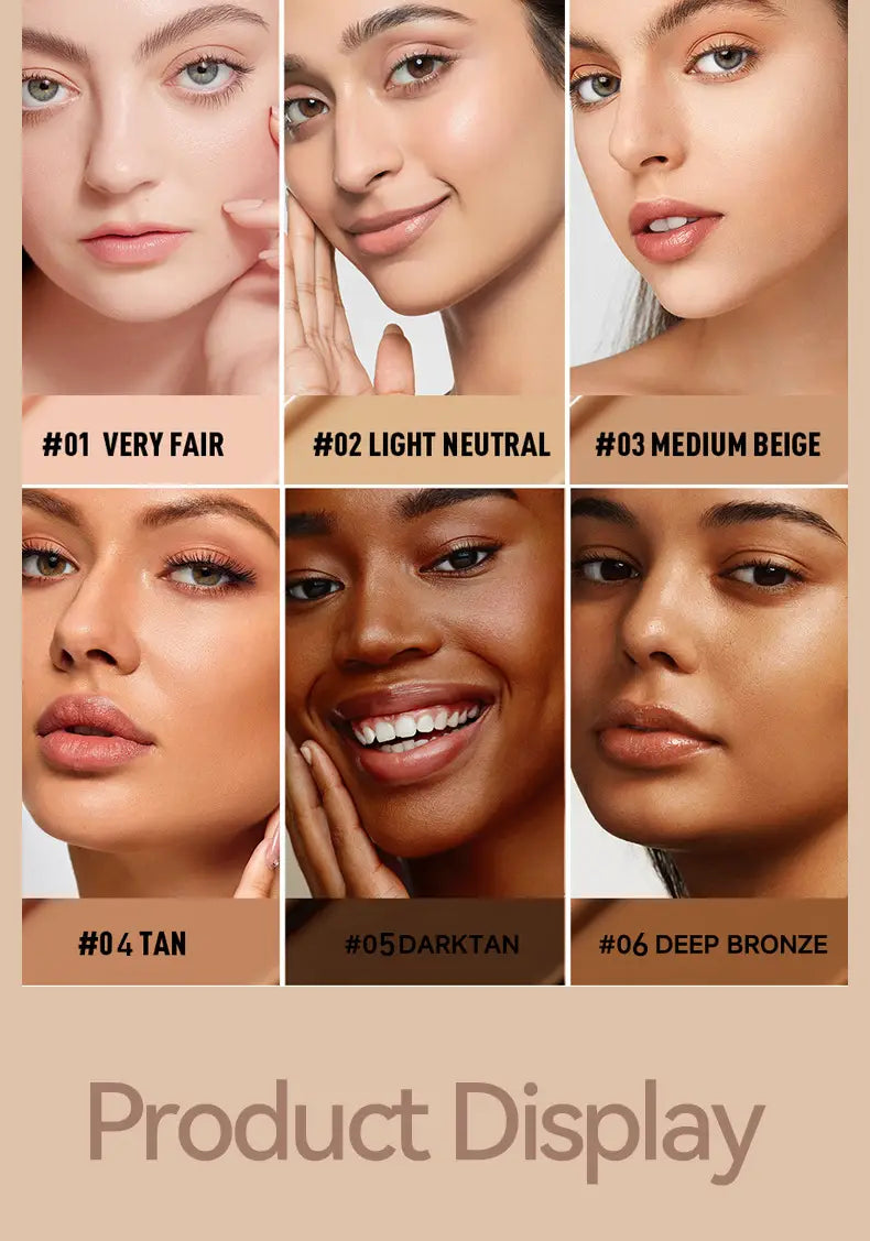 Waterproof Liquid Concealer to Improve Skin Color and Cover Imperfections