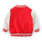 Children’s Cardigan Jacket Baseball Sweater Set