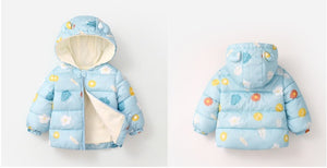 Off-season New Autumn And Winter Children’s Light Hooded BabyCotton Jacket