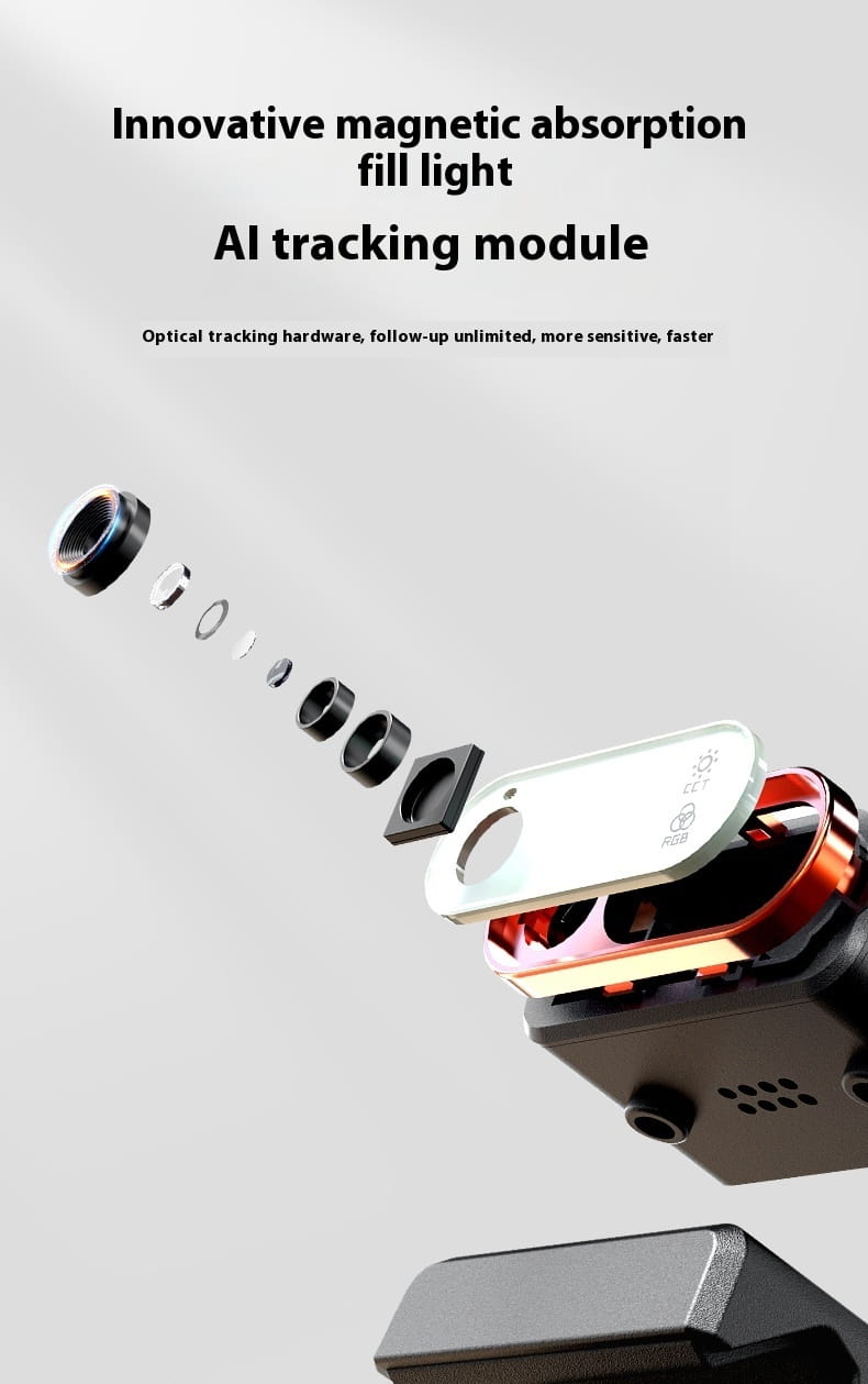 Mobile Phone Stabilizer with Face Tracking and AI Features