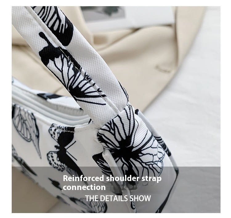 Sac à bandoulière en nylon à imprimé léopard avec sac à bandoulière à bandoulière urbain de poche 3D