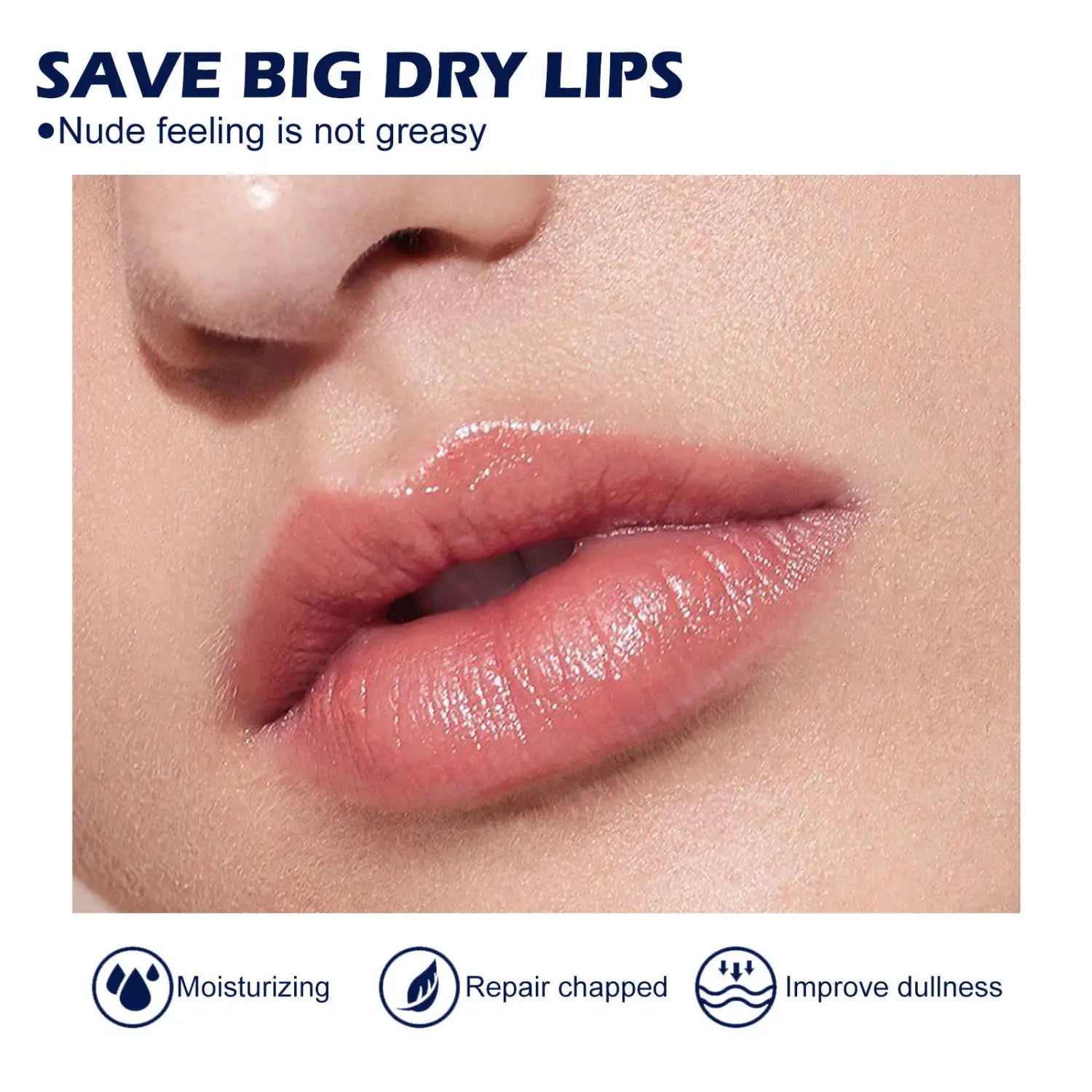 Moisturizing Lip Balm Exfoliating for Skin Care 2.7g