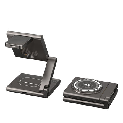 C40 Aluminum Alloy Mobile Phone Earphone Apple Watch Case for United States - Folding Three-in-One Charger Shenanigans