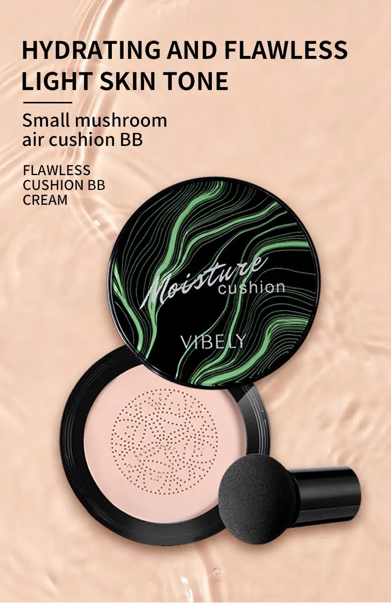 Waterproof Concealer Air Cushion for Oil Control and Instant Discoloration Cover