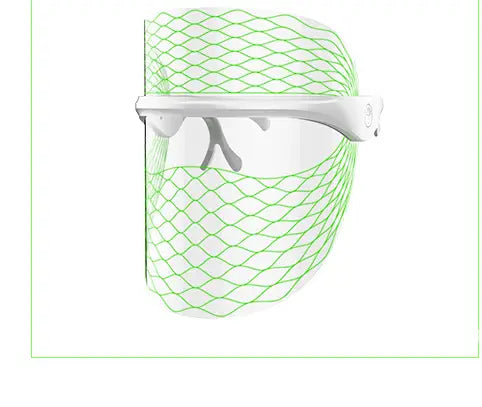 Ansiktsmaske mønster foton hudfornyelsesinstrument