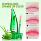 New Aloe Lip Gloss Temperature-sensitive Discoloration Lip Lacquer