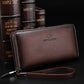 Large Capacity Men’s Business Casual Long Wallet - Large Wallet with 2cm Expansion for Real Men