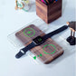 Black Walnut Genuine Goods Three-in-one Watch Headset Wireless Charger - Charge Like a Pro with Black Walnut Wireless