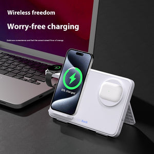 15W Three-in-one Wireless Charger - The 15W Three-in-One Charger That Loves Your Apple Samsung