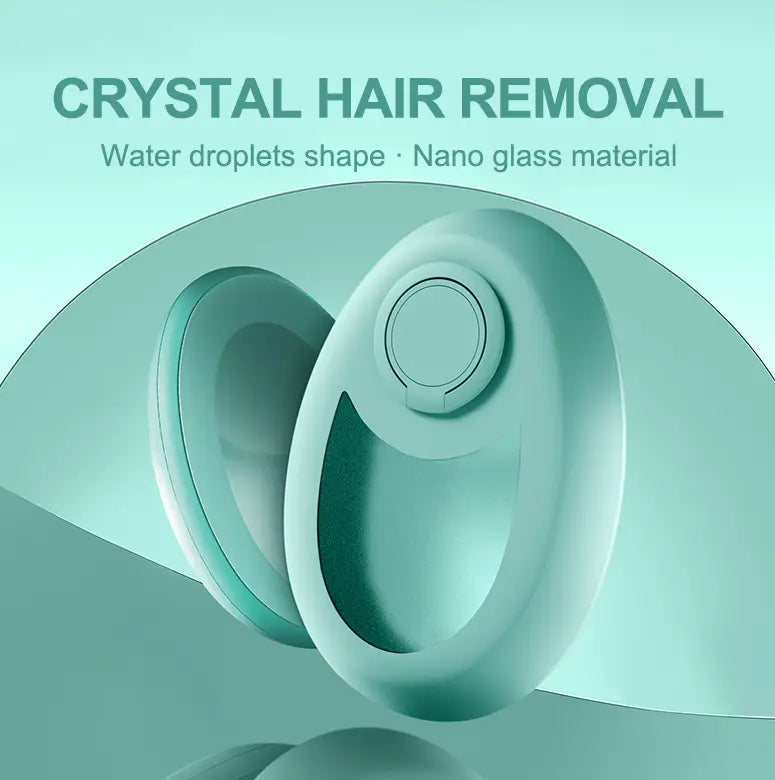 CJEER Removedor de Pelo de Cristal Mágico Mejorado para Mujeres y Hombres Herramienta Exfoliante Física Eliminador de Pelo Indoloro