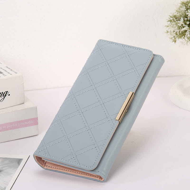 Veekindel polüester -rahakott triipude ja pesu sisekujundusega koduladustamiseks