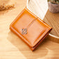 Women’s Short Trifold Vintage Wallet - Wallets So Chic Even Your Change Will Blush