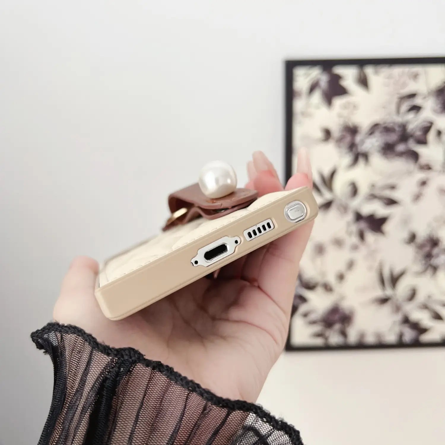 S23ultra Ultra-thin Wrist Strap S24 Drop-resistant Phone Case