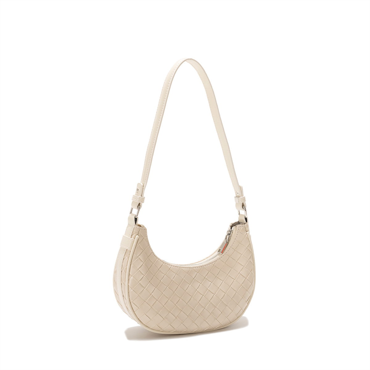 Pink Black Milky White Soft PU Saddle Shoulder Messenger Bag