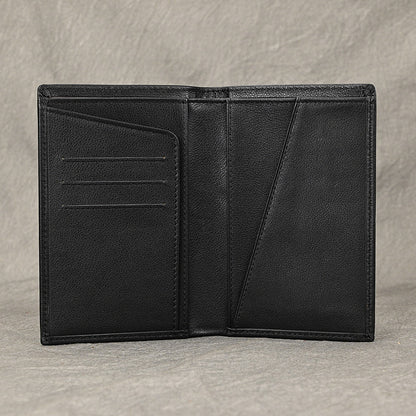 Leather Passport Mad Horse Leather Wallet - Mad Horse Wallet Where Leather Meets Passport Fun