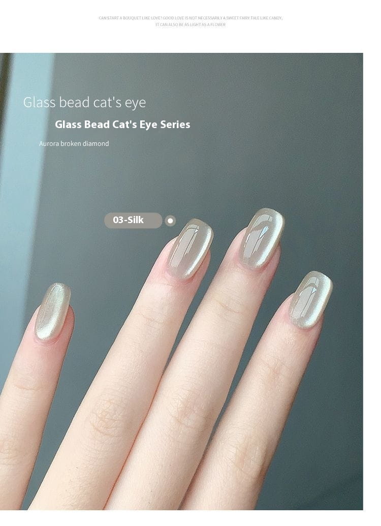 Micro Glass Beads for Eye Gel Nail and Polish Enhancements