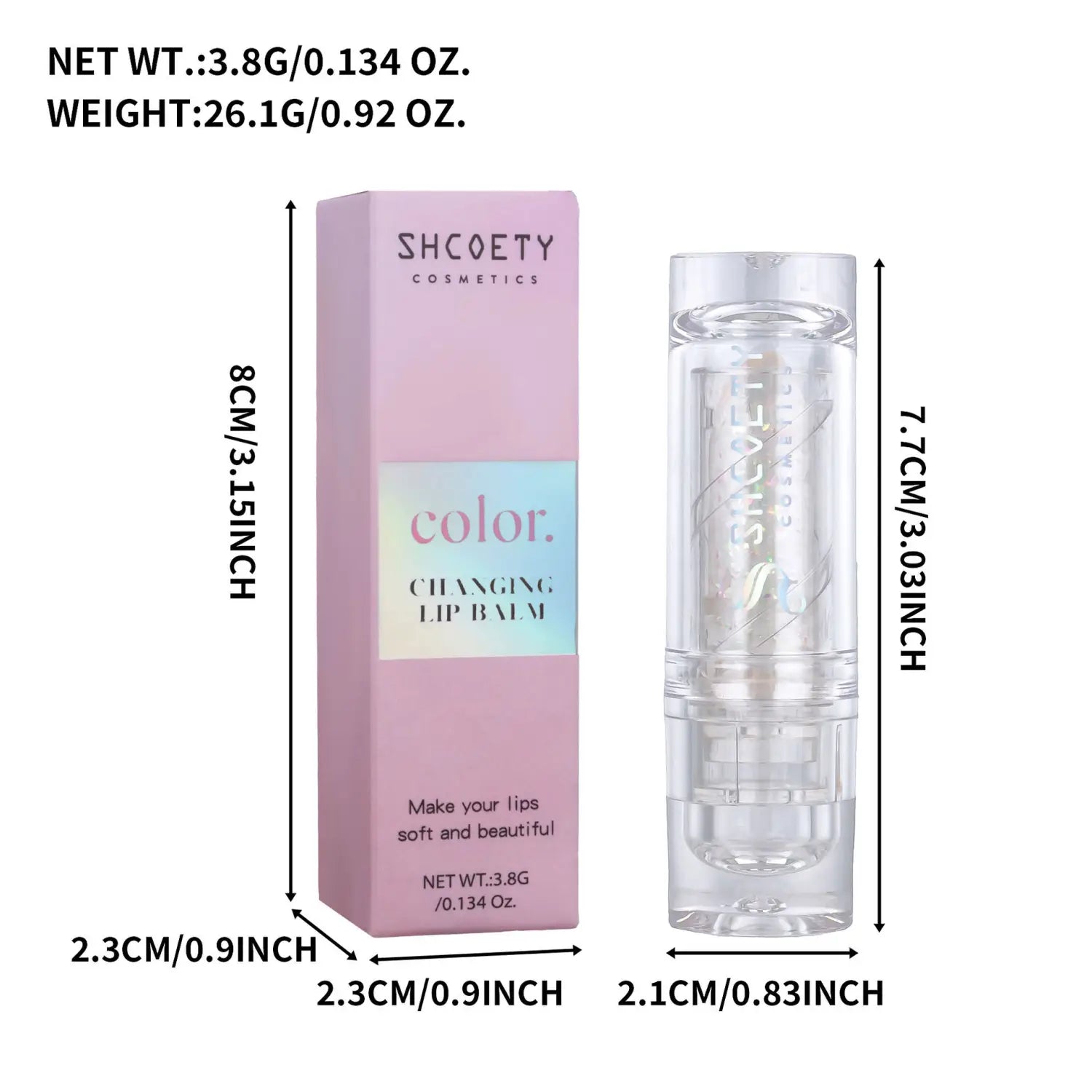 United States Lipstick with Sequins for Cosmetics and CHF Standards