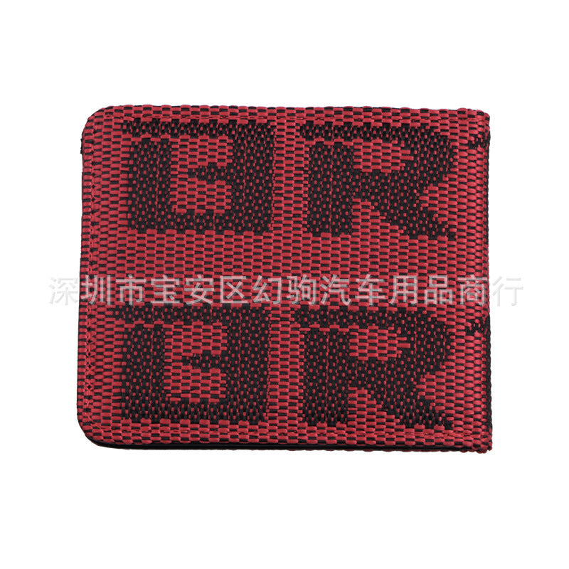 Car Modified Wallet Racing Modified Fabric Short Wallet - Wallets That Race Faster Than Your Ex’s Lies