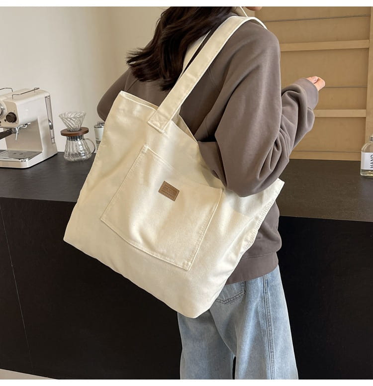 Sac vertical carré de valise de voyage en toile avec organisateur d'emballage à fermeture éclair