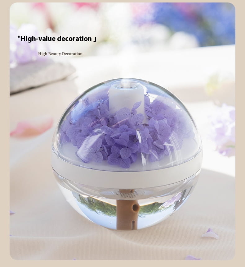 Small Bedroom Desktop Humidifier Mini Portable Quiet Atomization with Built-in Battery