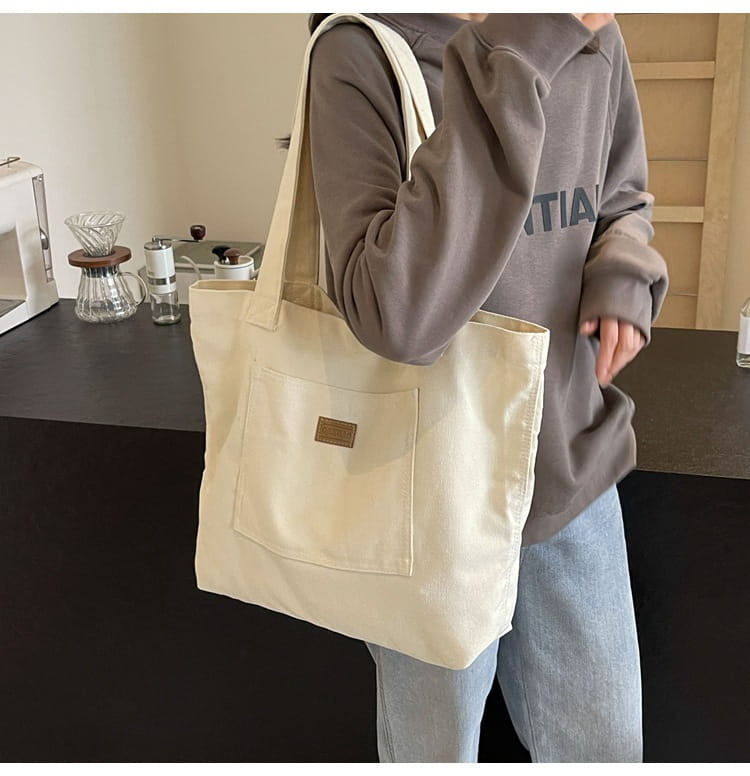 Sac vertical carré de valise de voyage en toile avec organisateur d'emballage à fermeture éclair