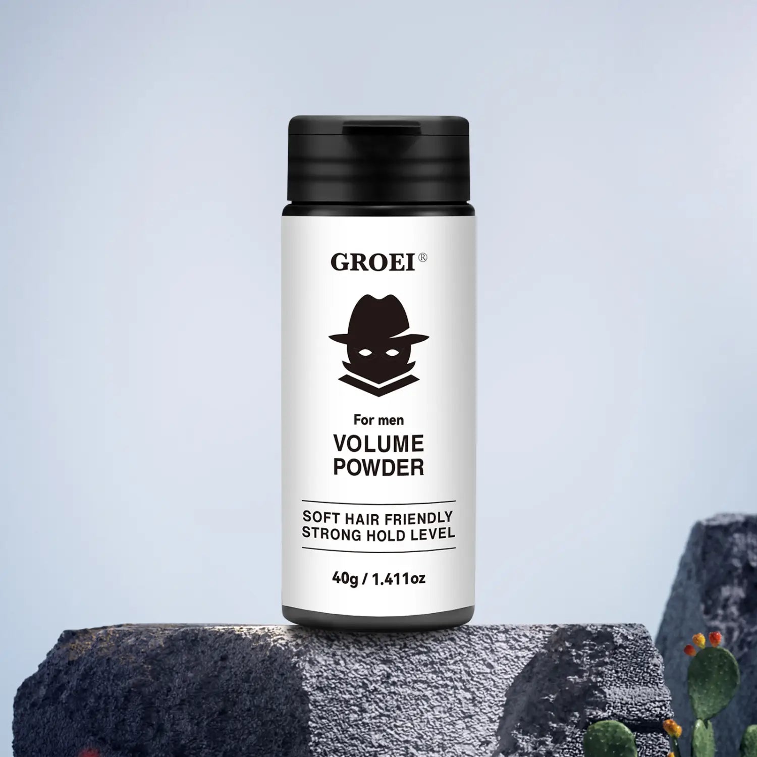 Poudre de style de commande d'huile avec formule 40g rafraîchissante