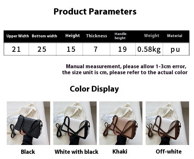 Sac à bandoulière en cuir PU Urban Travel Voyage