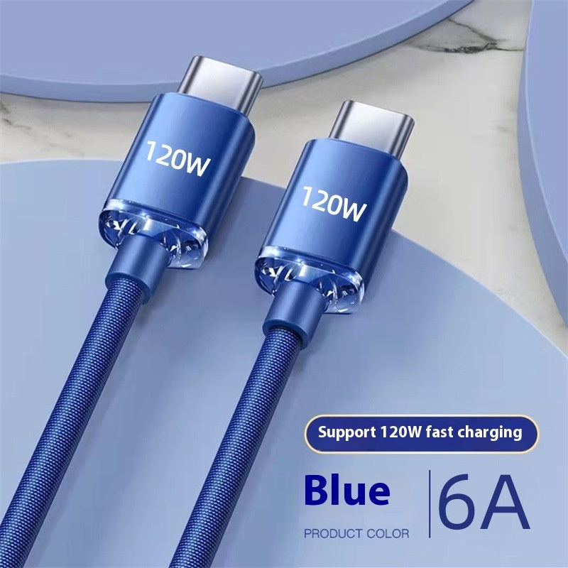 PD Mobile Phone Universal Charging Double Typec Charging Cable - Charge Like a Pro with This Double Type-C Cable