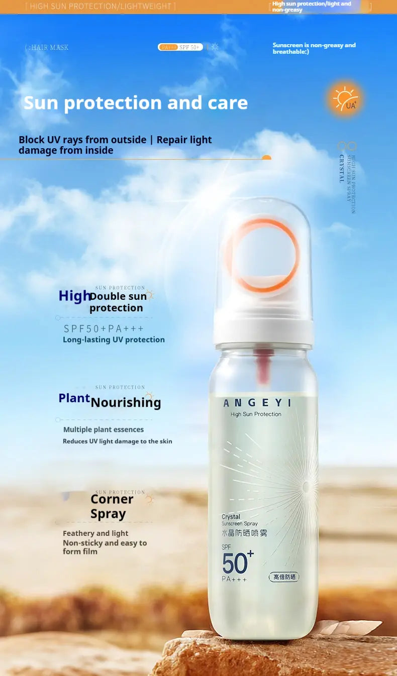 Lightweight Sunscreen Lotion SPF Protection Against Ultraviolet Rays 90ml