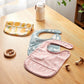 Waterproof Snap Fastener Bib Eating Saliva Towel Child Bib Overclothes - Saliva Towel for Tiny Dinosaurs and Facial